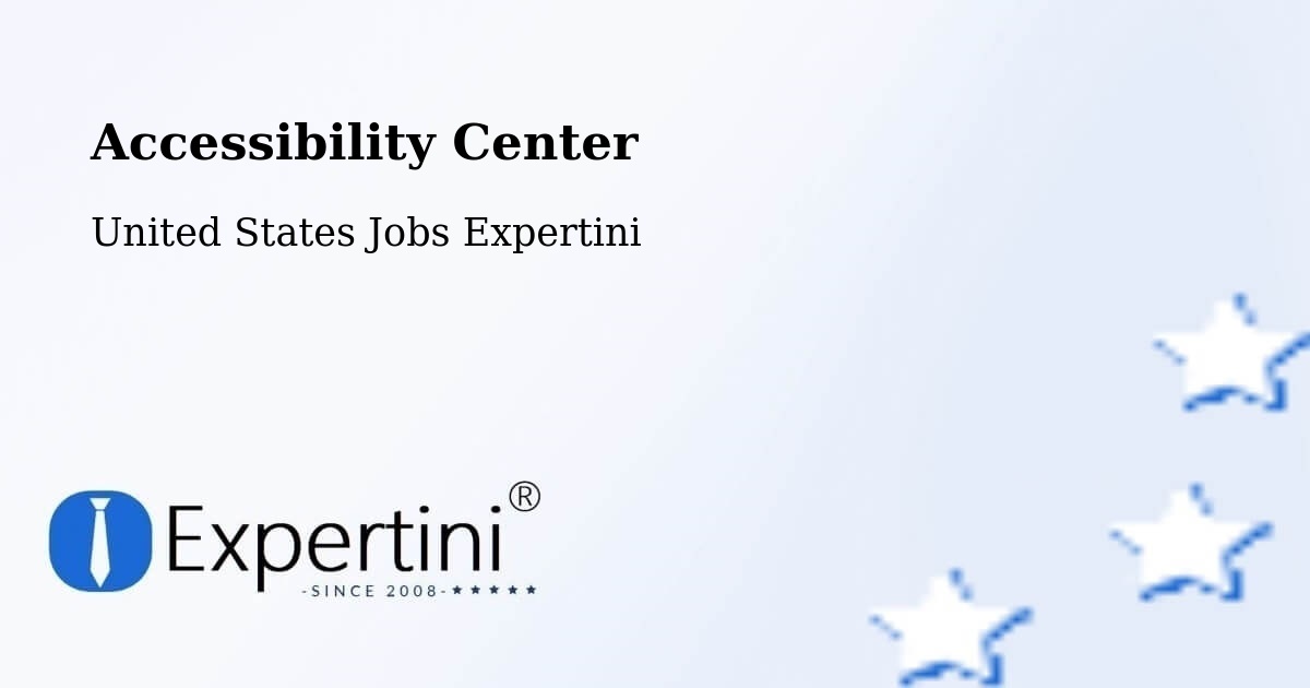 Accessibility Center - United States Jobs Expertini
