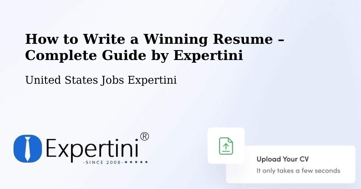 Resume Writing Guide for Job Seekers – Sacramento - Sacramento, United States Jobs Expertini